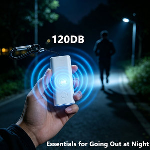 Portachiavi con Allarme di Sicurezza ad Alta Sensibilità Attivato da Voce, 120 DB, per Emergenze, Ideale per Bambini, Ragazze, Donne - Product Image 3