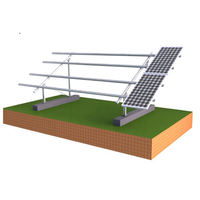Kit complet de supports de montage de panneaux solaires universels en zinc-aluminium-magnésium/acier galvanisé à chaud, système de montage solaire