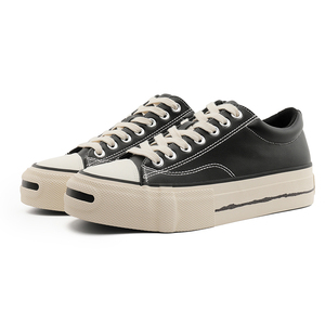 أحذية رجالية عالية الرقبة للمشي اليومي مع شعار قابل للتخصيص، حد أدنى منخفض للطلب، مقاومة للماء ومضادة للانزلاق، تصميم منصة مريح، أحذية تزلج - Product Image 2