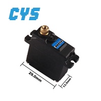 20G Motor DC Mikro Ultra Ringan Servo Analog CYS-S8213 3Kg Roda Gigi Logam Inti Besi Mini RC Aksesori Suku Cadang Pesawat Mainan RC
