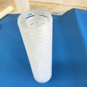 Ligne de Machine squelette <span class=keywords><strong>rigide</strong></span> d'élément filtrant pour le tuyau de filet de filtre à eau d'air/Machine squelette de filtre de tuyau de maille carrée en plastique - Product Image 5