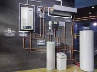Bomba de calor de fuente de aire doméstica, tanque de almacenamiento de búfer, certificación CE, CCC, ERP, etiqueta de energía, DHW, CWU, SUS304/316L, 20 kw