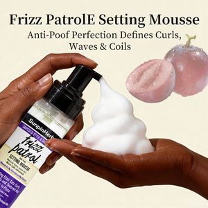 Anti Frizz Curl <b>Hair</b> Mousse Lightweight Styling Setting Foam for Textured <b>Hair</b> Smooth Shine No Flakes - Product Image 3
