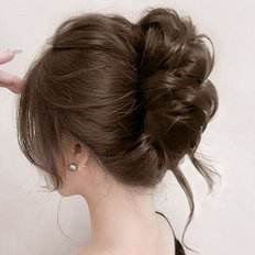 Tang marrone naturale parrucca forcine accessori per lo Styling dei capelli con le onde in posizione verticale per lo Styling dei capelli - Product Image 1