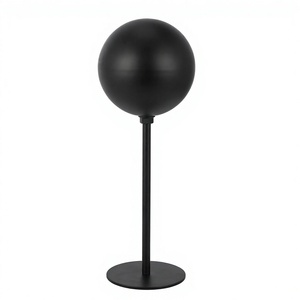 Soporte <span class=keywords><strong>para</strong></span> Casco de Motocicleta JFG, Venta al por Mayor Directa de Fábrica, Soporte de Pie Negro de Alta Calidad <span class=keywords><strong>para</strong></span> Exhibición y Almacenamiento - Product Image 1