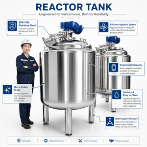 Ace High Viscosity Granular Hot Melt Adhesive Mixing Reactor - Product Image 1