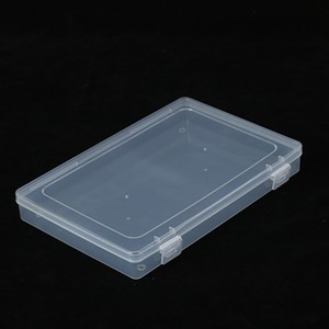 Transparent Plastic <b>Storage</b> Box 24x16x3cm Rectangle Dustproof For Jewelry Nail Art Toy A5 <b>File</b> Organizing Container - Product Image 3