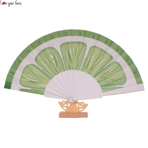 Custom Plastic Hand Fan Spanish Hand Fans Souvenirs Handheld Plastic Fan for Promotion, Football Cup