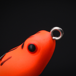 Topwater frog richiamo richiamo morbido di pesca esche mini froggy con 12 colori - Product Image 4