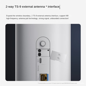 เราเตอร์ G5PRO5gcpe รองรับ WiFi6 แบบ Dual-Band สำหรับ VoIP ใช้ในบ้าน พร้อมฮอตสปอตเครือข่ายมือถือ ความเร็ว 5G สูงสุด 2167Mbps เสาอากาศ 4 ต้น - Product Image 4