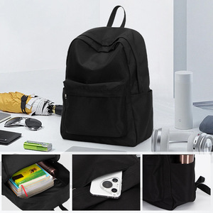 กระเป๋าเป้สะพายหลังกีฬาลำลองความจุขนาดใหญ่สำหรับผู้ชายผู้หญิงดีไซน์เรียบง่ายนักเรียนมัธยมต้น - Product Image 3