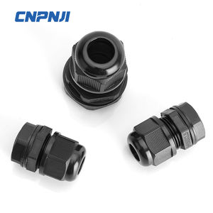 Presse-étoupe en nylon IP68 noir pour câbles basse tension, diamètres M8, M12, M16, M20 - Product Image 3