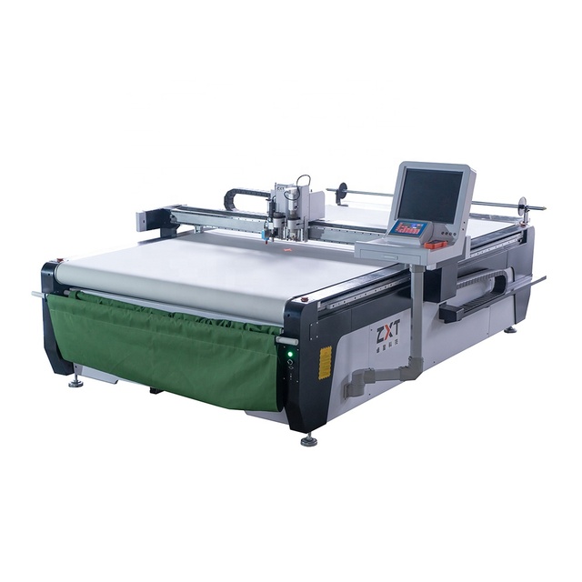Flatbed Automatic Wedding Dress Cutting Machine Textile Cutting Machine Fabric Shirt Collar Cutting Machine