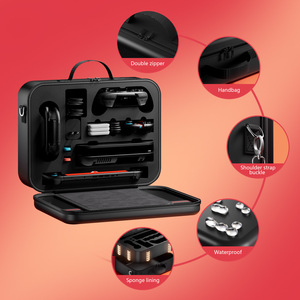 Sac de rangement grande capacité pour Nintendo <span class=keywords><strong>Switch</strong></span> 2, boîte de transport anti-poussière avec emplacements pour cartes de jeu pour NS2, étui de voyage - Product Image 5