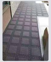 Tapis modulaire fabriqué en usine tapis intégré Drainage étanche à l'humidité tapis collecteur de poussière pour Garage résistant à l'usure