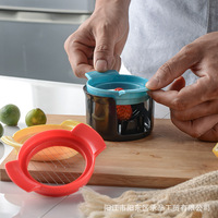 Gadgets de cuisine colorés, outil à œufs pas cher, multifonctionnel, tranche-œufs 3 en 1