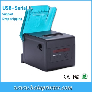 طابعة pozzer 80 مع ورق استلام حراري تستخدم 80 متر لإنذار فاتورة طلب المطعم لعدم أخذ الفاتورة - Product Image 6