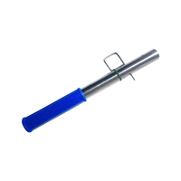 Accesorios portátiles de manivela para desatascar tuberías, componentes metálicos para herramientas de desatascar inodoros y drenajes domésticos