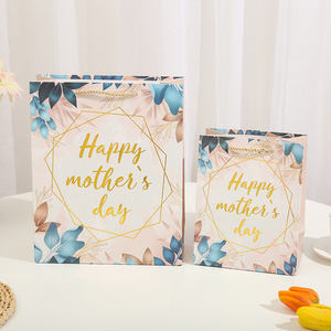 Bolsa de Papel con Logotipo Impreso, Precio Económico, Venta Caliente 2026, Bolsas de Regalo Personalizadas de Papel Kraft para Compras, Color Rosa, para el Día de la Madre, Mujeres, Españolas - Product Image 6