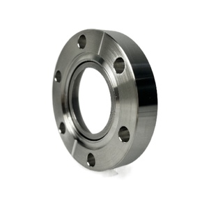Ventana de visualización de vidrio de cuarzo de alto vacío con aislamiento CF KF ISO, hermética, de apertura rápida, con soldadura de acero inoxidable SS304, 3 años de garantía - Product Image 3