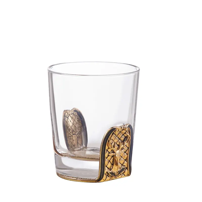 Creativo modello di martello rotante 200ml vintage acrilico giapponese Crystal Wine Whisky Bicchiere di vetro per whisky