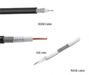 Câble RF en gros, câble coaxial RG8 RG58 RG213 RG174 RG400 LMR400, câble d'alimentation 1/2'' pour communication - Product Image 2