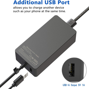 Chargeur pour ordinateur portable 15V/6.33A USB 5V/1.5A 102W pour Microsoft Surface Book Laptop 4 3 2 Adaptateur d'alimentation 1798 <span class=keywords><strong>Pro</strong></span> X /8/7/6/<span class=keywords><strong>5</strong></span>/4 - Product Image 1