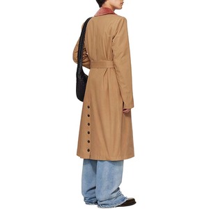 タンスタックショルダー特大トレンチコート男性用 - Product Image 3