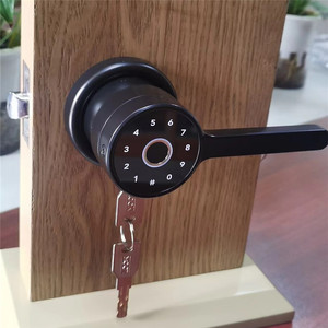 Akıllı Kapı Tokmağı Kilidi Biyometrik Parmak İzi Şifre IC Kart Anahtarsız Giriş Dijital Kilit Otel Daire Ev için - Product Image 4