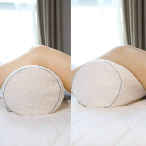 Personnalisable 100% coton mousse à mémoire <span class=keywords><strong>de</strong></span> forme jambe rouleau oreiller confortable Durable amovible conception tissé technologie certifiée OEKO-TEX - Product Image 4