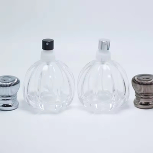 Nuevo Diseño MUB, Botella de Perfume de Vidrio Transparente de 50 ml con Forma de Bola y Cuello Prensado, con Tapa de Zinc de Lujo - Product Image 4