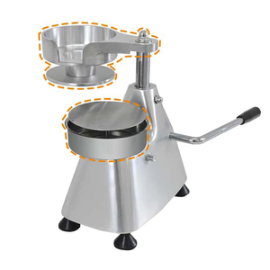 Máquina Manual para Hacer Hamburguesas, Máquina Comercial para Formar Hamburguesas para Hamburgueserías y Restaurantes, Acero Inoxidable Resistente - Product Image 4
