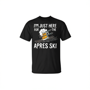 Camiseta Apres Ski Skier para deportes de invierno y esquí - Product Image 2