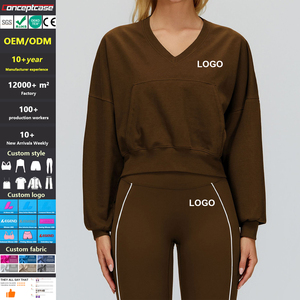 Custom Fabric Style Logo Tight Quick-Drying Long Sleeve Hooded Sweatshirt Women Fitness Sweatshirt Outdoor Hiking Sports Top