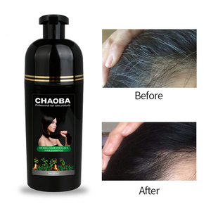 Champú <span class=keywords><strong>para</strong></span> el pelo negro, 100% natural, a base de hierbas, <span class=keywords><strong>para</strong></span> hacer oscurecimiento, volumen negro, mágico, rápido - Product Image 2