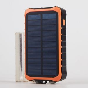 Generador Solar Portátil Personalizado, Cargador de Energía de 12000 mAh, Banco de Energía Resistente al Agua para Exteriores, Doble USB - Product Image 3