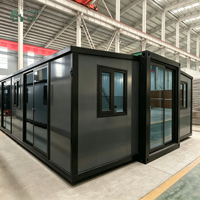Casas Modulares Chinas, Oficinas Móviles para Exteriores, Casas Contenedor Plegables, Casas Modulares Prefabricadas, Casas Pequeñas Removibles de 40 Pies