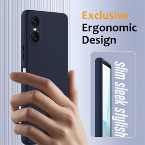 Custodia in Silicone morbido colorato opaco magnetico di alta qualità per <span class=keywords><strong>Sony</strong></span> <span class=keywords><strong>Xperia</strong></span> 1 VII / 10 1 VI 5 10 V IV <span class=keywords><strong>Cover</strong></span> per telefono con ricarica Wireless - Product Image 5