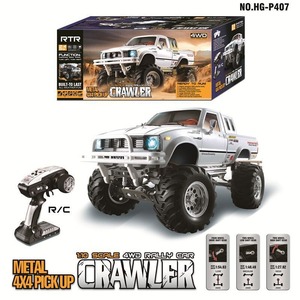 LEHOO Toys HG-P407 <span class=keywords><strong>1</strong></span>/<span class=keywords><strong>10</strong></span> RC Car <span class=keywords><strong>KIT</strong></span> 4WD Rally RC Car 4X4 Pickup Truck 2.4G Remote Control Car <span class=keywords><strong>KIT</strong></span> - Product Image 6