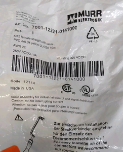 <span class=keywords><strong>Conector</strong></span> Hembra Cle Loc5e13 Plc 7001-12221-0141000 para Producto en Garantía - Product Image 2