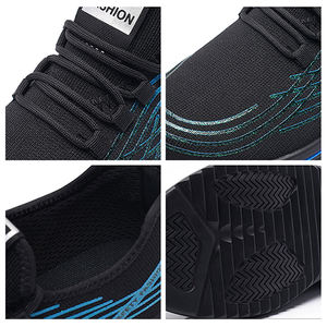 Защитная противоскользящая легкая дышащая Строительная Мужская обувь со стальным носком/безопасная обувь - Product Image 4