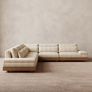 EU FERLY High Quality Modern American Home Deep Low Combination L-Shaped Storage Living Room Furniture <b>Set</b> - Product Image 1