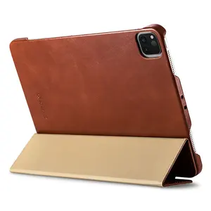 New 12.9 Inch Case For IPad Smart Ultra Slim Real Leather Case For IPad 7th Generation Cases