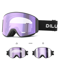 Lunettes de ski photochromiques pour la vente en gros, protection UV400, utilisables jour et nuit, avec verres, pour sports d'hiver
