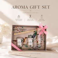 Coffret Cadeau Luxe OEM Parfum d'Ambiance Diffuseur à Bâtonnets Bougie Spray d'Ambiance Parfum Maison Boîte Cadeau Fabricant Fournisseur