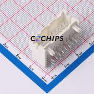 HC-XAD-2*9AW-05 Wire-to-Board Pin Header Bent Lead Through Hole,P=2.5mm Connector 2x9P 2.5mm Right Angle Insert XAD - Product Image 1