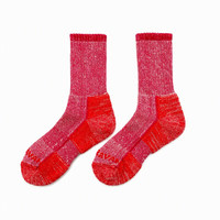 Chaussettes d'hiver rembourrées en tricot pour le ski et le snowboard, thermiques, chaudes, en acrylique, personnalisables