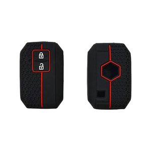 2 botones de silicona remoto coche llavero accesorios funda para llave para Suzuki Swift <span class=keywords><strong>Ignis</strong></span> Jimney XL7 Ertiga 2020 2021 <span class=keywords><strong>2022</strong></span> 2023 - Product Image 2