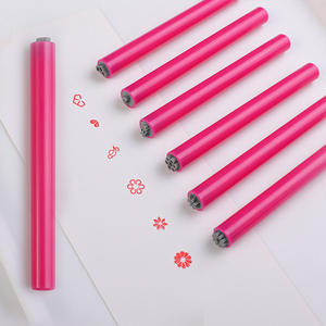 طابعة ختم الأظافر ثلاثية الأبعاد تصنعها بنفسك 6/10/قطعة أدوات ختم أنماط فراشة أظافر زهور مجموعة أدوات قلم ختم - Product Image 5