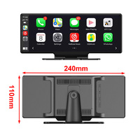 Lecteur multimédia universel portable pour voiture Écran tactile 10.26 pouces Autoradio stéréo Écran partagé GPS WiFi Android Lecteur vidéo